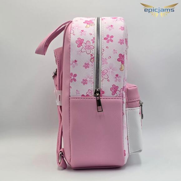 Sanrio Hello Kitty and Friends My Melody Cherry Blossom Floral Mini Backpack Bag - Picture 4 of 5